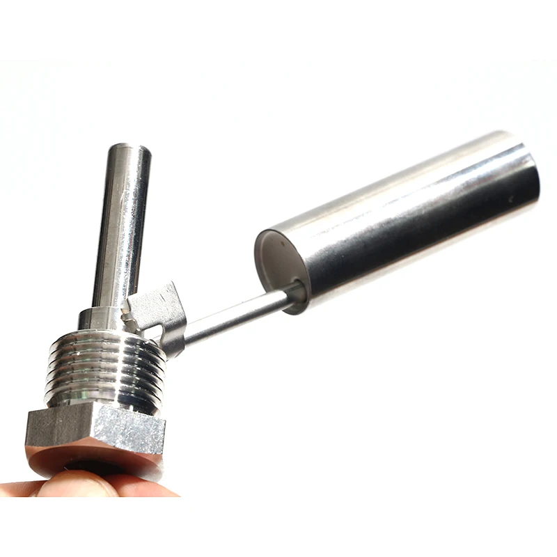 0~220 V RVS Vloeistof Water Niveau Sensor Vlotterschakelaar voor Zwembad Kan 100mm