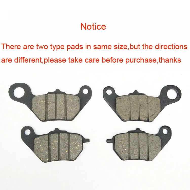 Motorcycle Brakes Front Rear Disc Brake Pads Shoes for 50cc 125cc 150cc 250cc CBR CRF CTCT CBX Scooter Moped