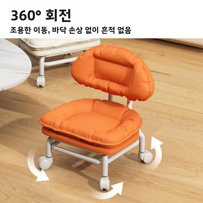 가정용 방진 신발 커버 커버(부드러운 휠체어 워킹 트레이닝 소프트 시트 포함) 전방향 휠 허리 지지대