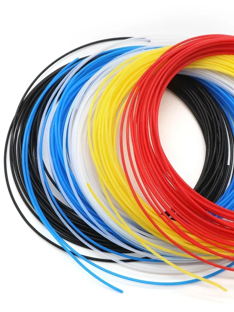 PTFE Tube 1 meter 1mm 2mm 3mm 4mm PTFE FEP Tube For 3D Printer Parts Pipe Bowden J-head