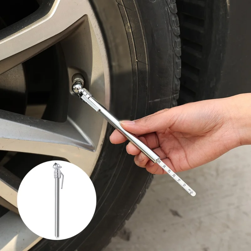 

Universal Scale Tyre Press Pen Car Styling Pressure Gauge Pen Shape Durable Tire/Tyre Air Pressure Test Tire Pressure Gauge