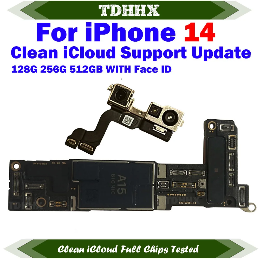물리학 SIM 버전은 iPhone 14 Pro Max용 메인보드를 완벽하게 테스트했습니다. Face ID가 포함된 잠금 해제 마더보드가 iCloud를 청소했습니다.