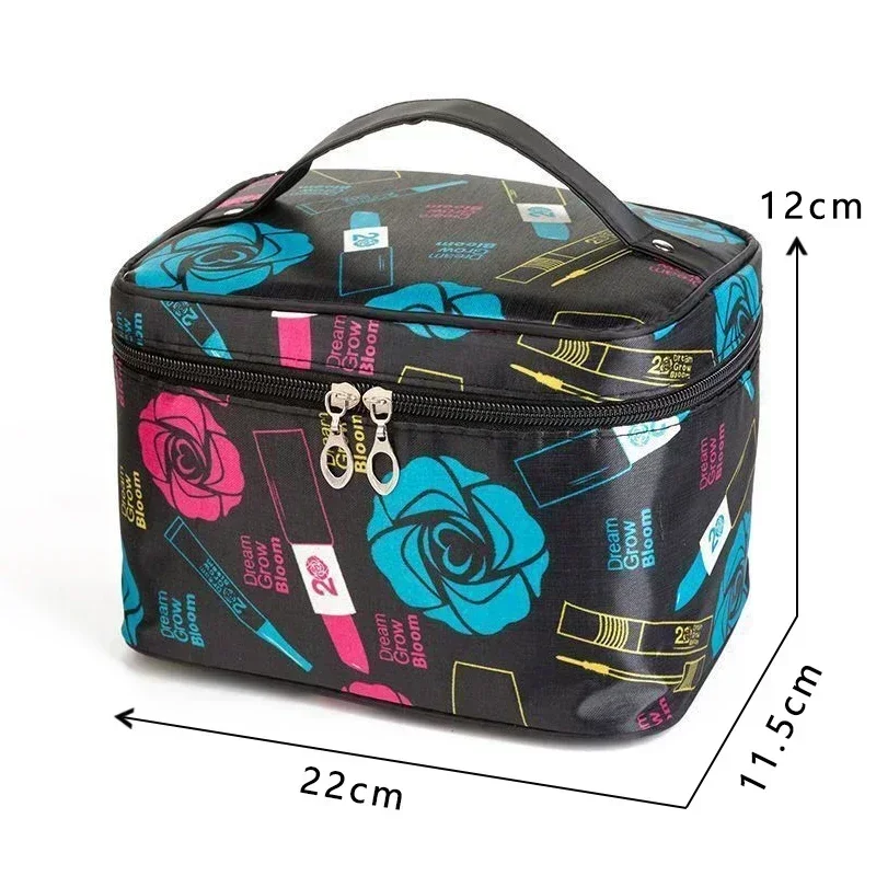 Portable Travel Wash Bag Female Transparent Waterproof Makeup Storage Pouch Large Capacity Cosmetic Organizer Beauty Makeup Bag 6