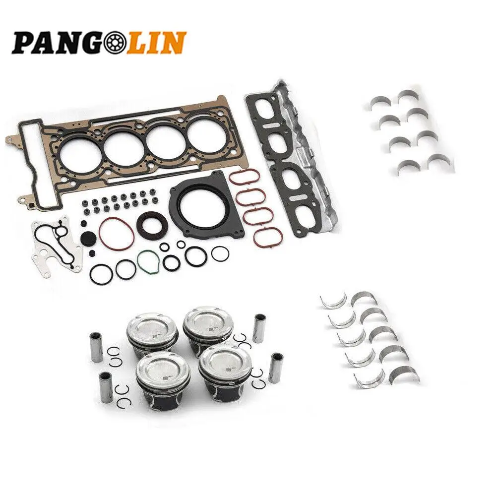 Engine Overhaul Rebuild kit Engine Pistons Gaskets Seals Bearings Set