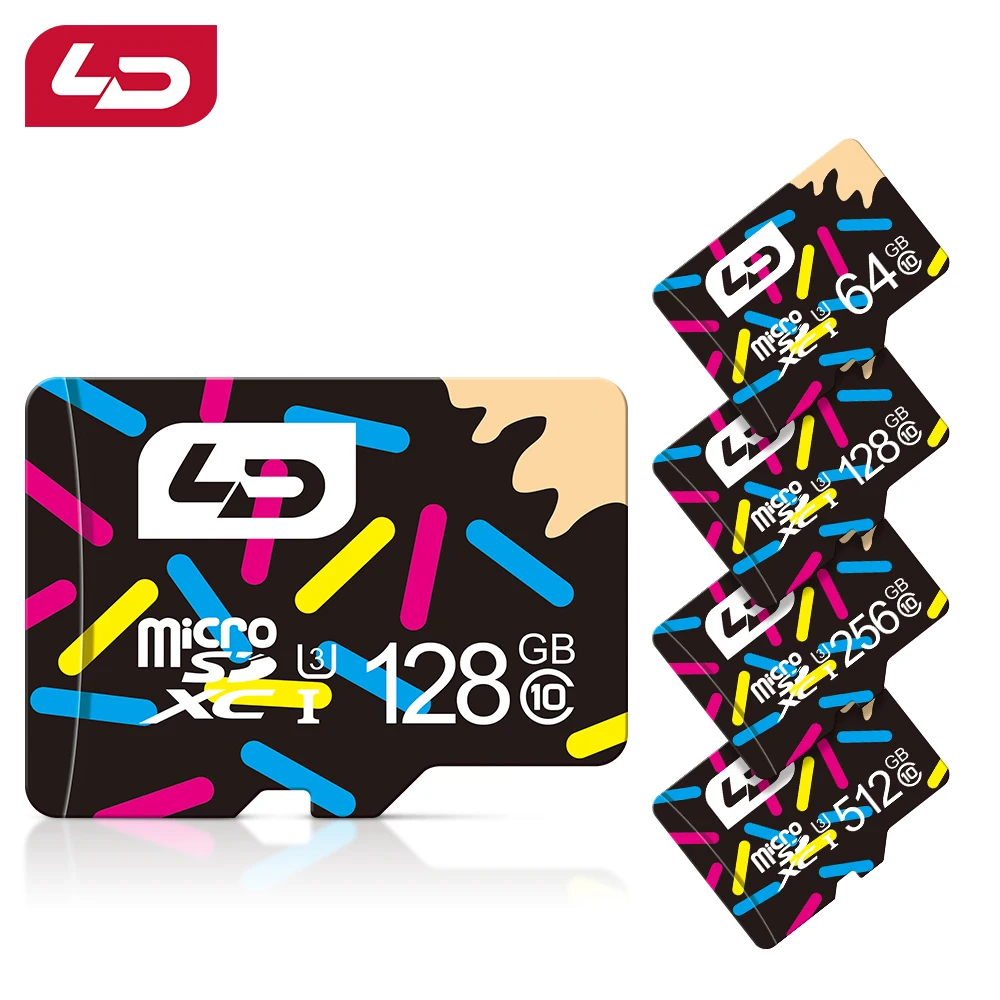 클래스 10 고속 메모리 카드, 마이크로 SD 카드, 플래시 USB 미니 TF 카..
