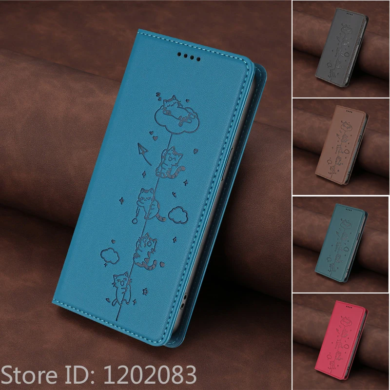 Fruity Palette Leather Wallet Protect Case with Anti-Theft Flip Cover