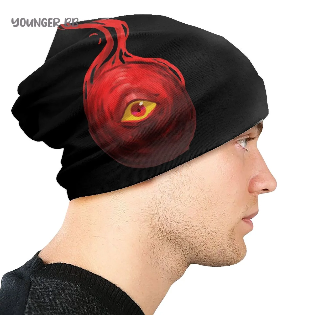 Orb Knitted Hat Hip Hop Earmuff Bonnet 