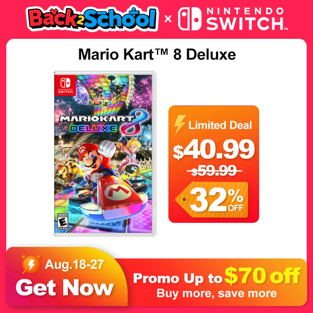 Super Mario Bros Mario Kart Deluxe Digital Sale Mario Kart Mario