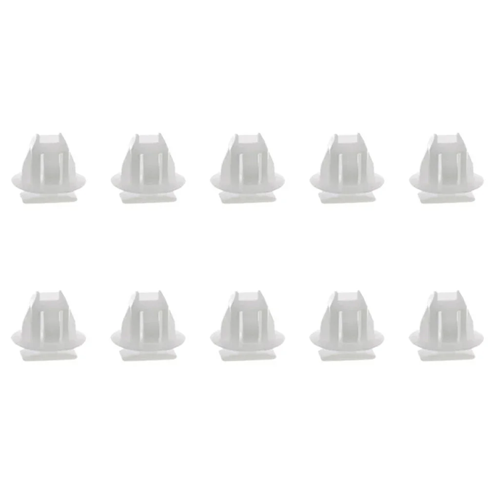 

20Pcs 76882JG00A Front Wheel Trim Retainer Opening Molding Clip Plastic Fit For Nissan 76882-JG00A White Moulding Clips