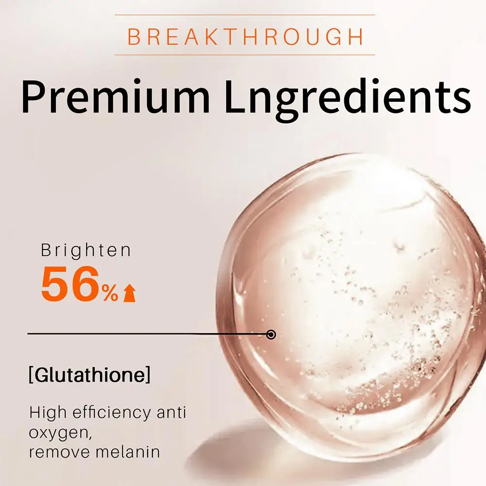 Blanc Glutathion Crème éclaircissante et hydratante pour le visage et le corps, Coréenne, Pour