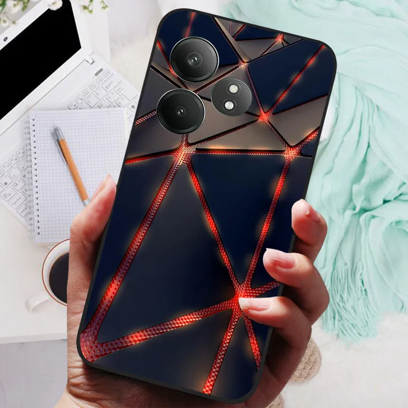 Black Lion & Wolf Silicone Soft Phone Case - Enhanced Protective Cover
