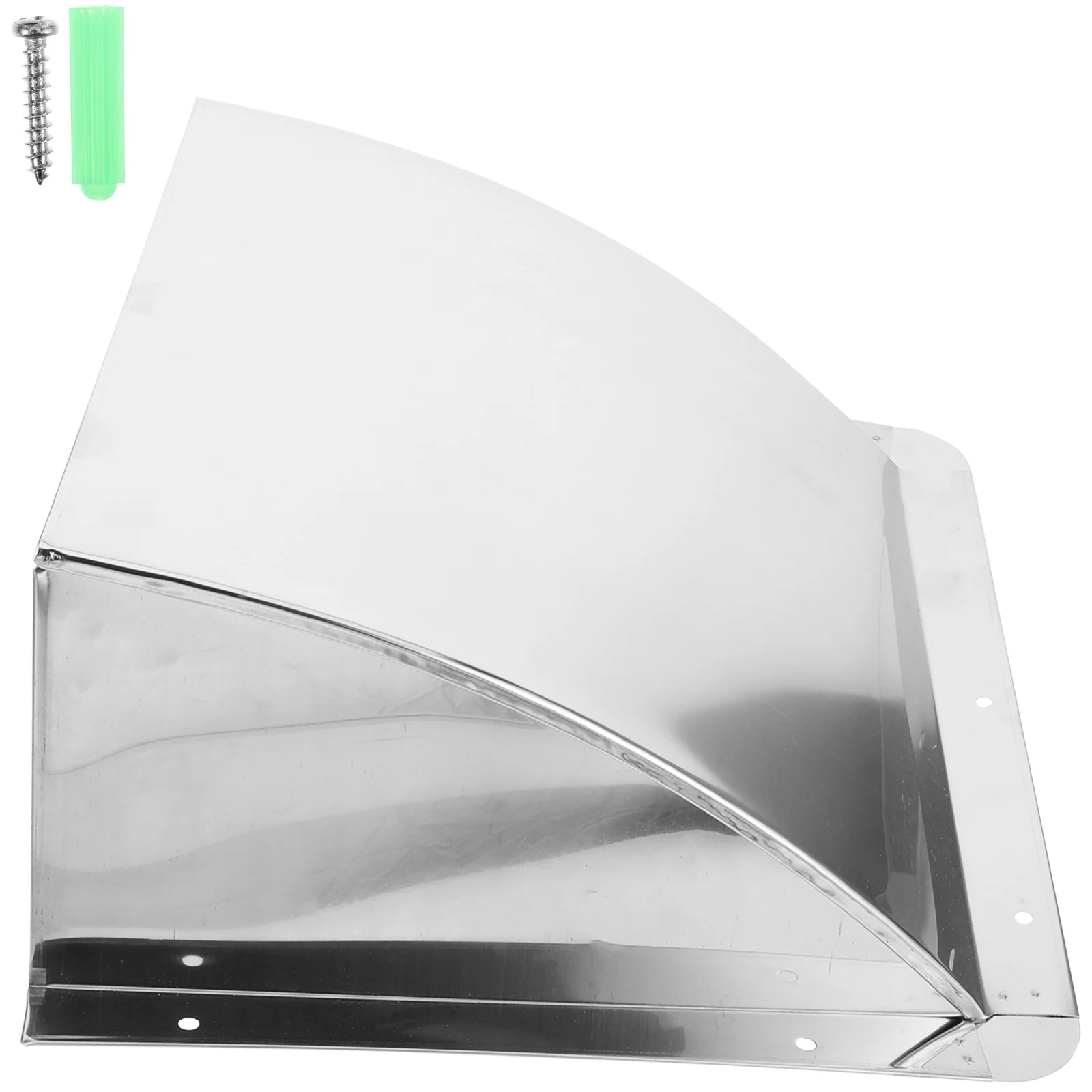 Stainless Steel Windproof Cap for Kitchen Exhaust Hood Vent Ducting Outlet Home Wall Vents Cooling Improvements Metal Anti Rust chimney cap