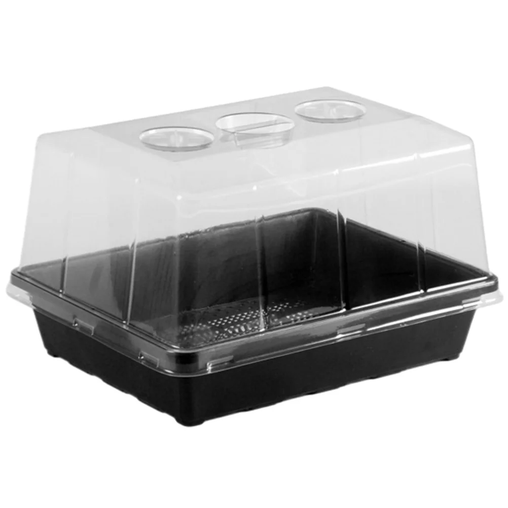 

Wheatgrass Leaf Insert Combination Pot Seed Starter Tray Plant Sprouting Plastic Humidity Dome