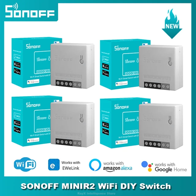 Interrupteur WiFI DIY sans Fil SONOFF Basic compatible Smart Home