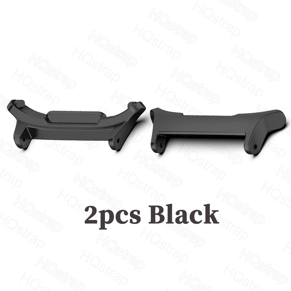 Stainless Steel Watch Strap Adapter Connectors - Set of 2