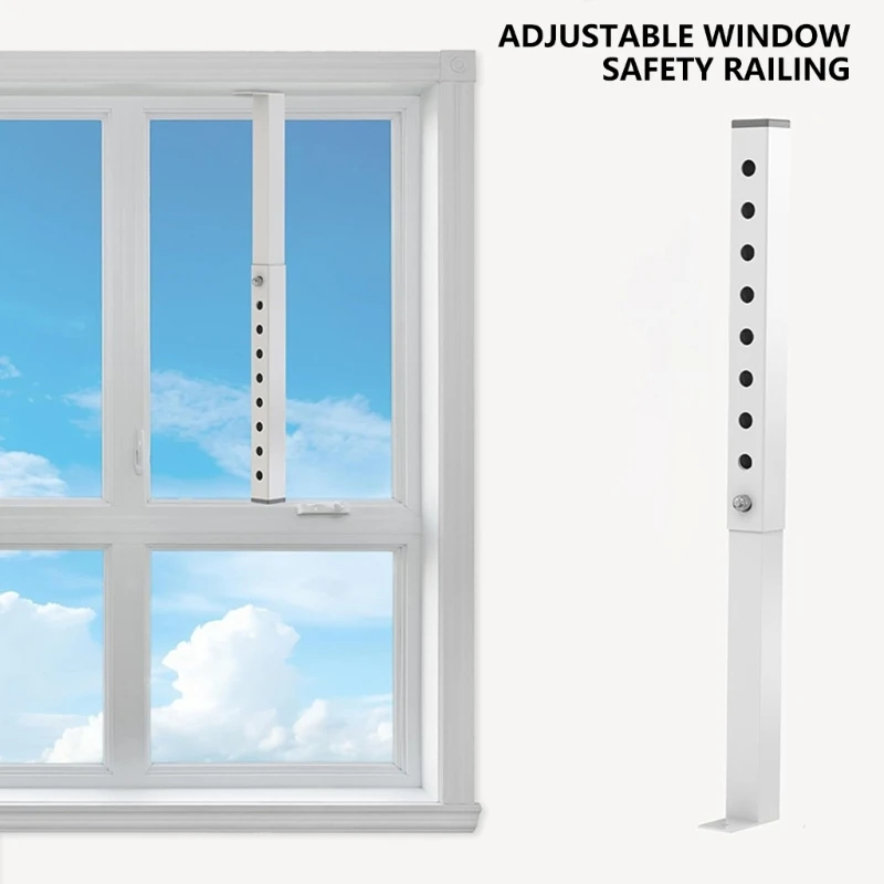 AntiTheft Window Stoppers Adjustable Window Security Rod Home Interior Lock for Child And Pet Safety Enduring