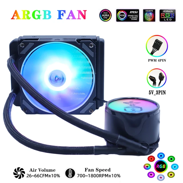 ARGB Fan RGB Pump