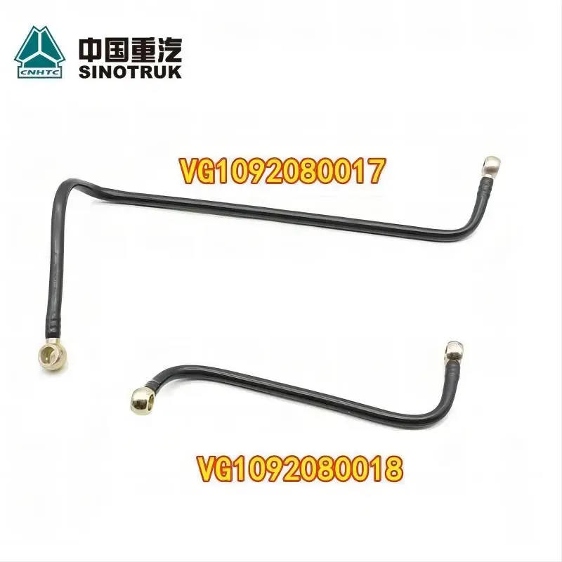 Sinotuk HOWO Truck Engine Parts Fuel Pipe Assembly VG1092080018 (Short) For HOWO 336 380