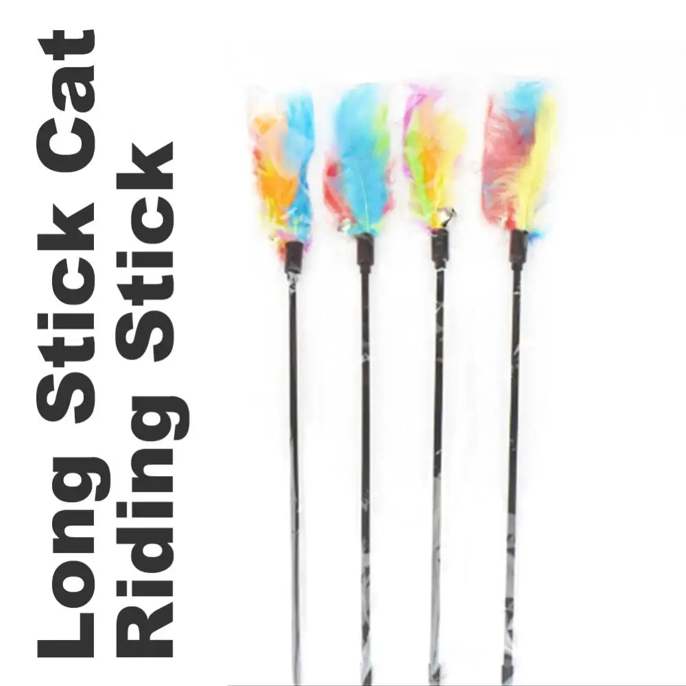 Title 5, 1/2/3PCS Cat Toys Random Color Cat Stick Feathe...