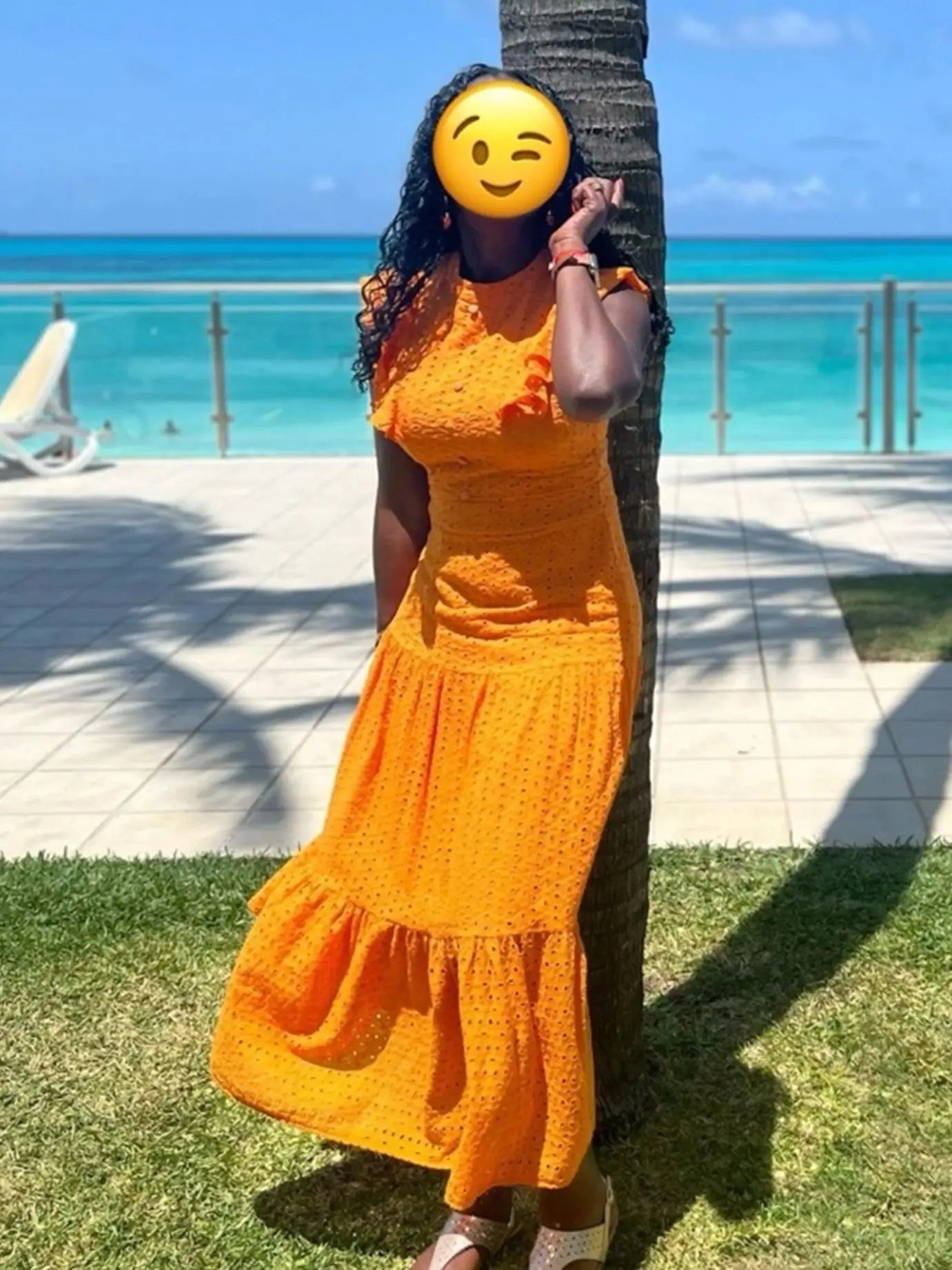 

2024 Elegant Ruffle Women Long Dresses Sleeveless Solid Color Lady Party Dresses Summer Holiday Dresses Beachwear Female Clothes