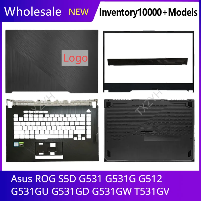 

New For Asus ROG S5D G531 G531G G512 G531GU GD GW T531GV LCD back cover Front Bezel Hinges Palmrest Bottom Case A B C D Shell