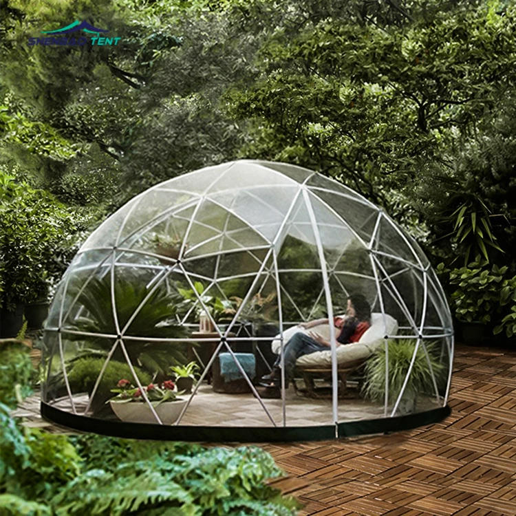Hot Sell Transparent Luxury Tent Geodesic Dome Tent Glamping Safari