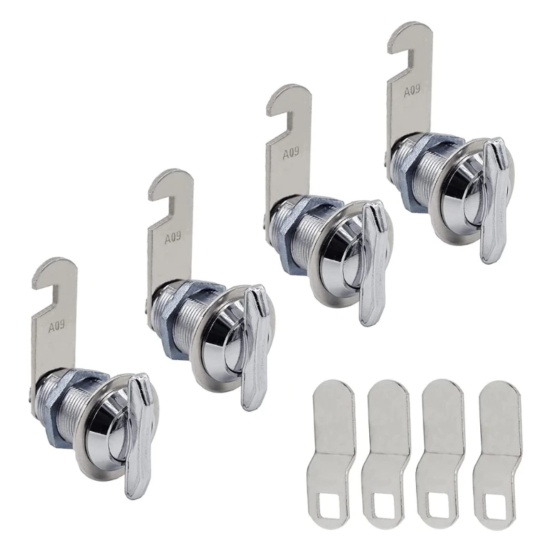 Keyless Thumb Turn Cams Lock Latches 1inch/5/8 Inch Offset for Cabinet Mailbox Drawer