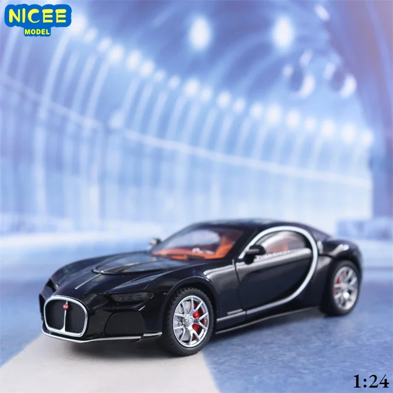 

1:24 Bugatti Atlantic Alloy Sports Car Model Diecasts Metal Toy Race Car Model Simulation Sound and Light Kids Toy Gift A625