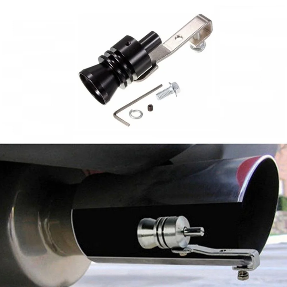 Aluminum Turbo Sound Whistle Exhaust Pipe Simulator