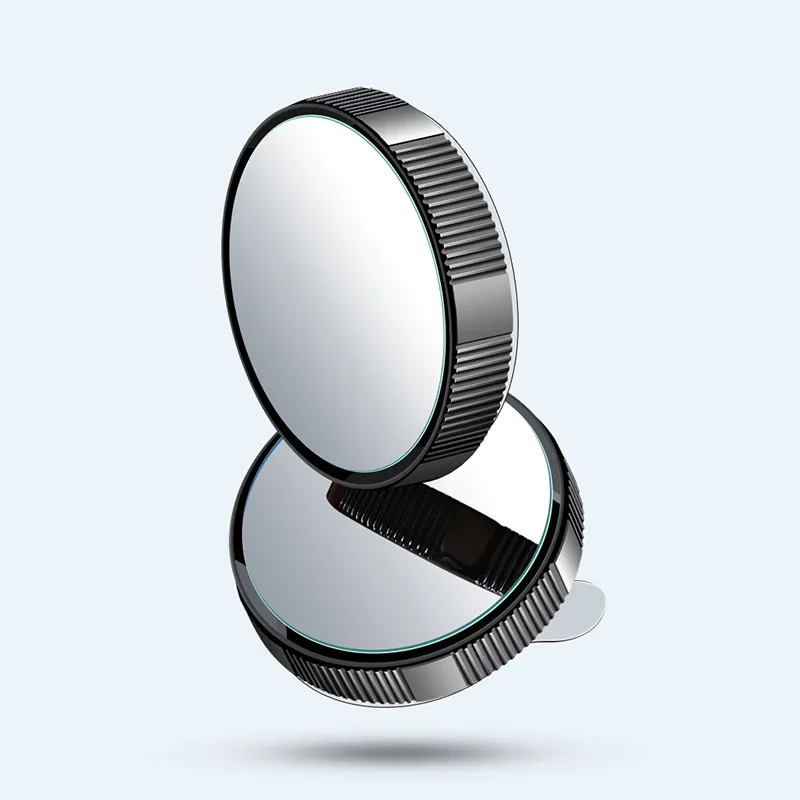 2PC Suction Cup Car Convex Blind Spot Mirror HD 360 Degree Wide Angle Adjustable Rearview Extra Auxiliary Round Mirror Accessori blind spot mirror wide angle mirror