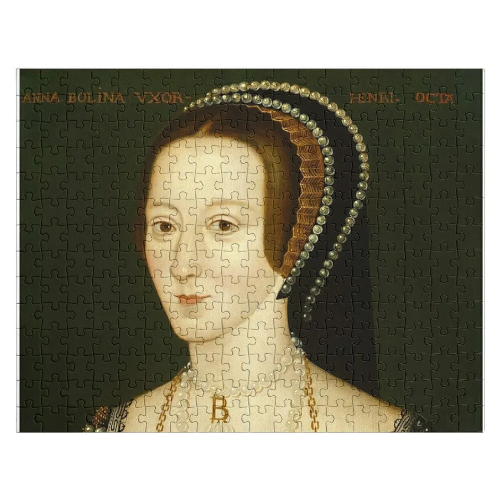 

Portrait of Anne Boleyn Queen of England | The six Jigsaw Puzzle Puzzle With Personalized Photo Novel Toys For Children 2022