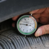 Tire Tread Depth Gauge Car Tire Tread Meter Measurer High Accuracy Tyre Measure Tool Brake With Storage Bag Auto Accessories 2