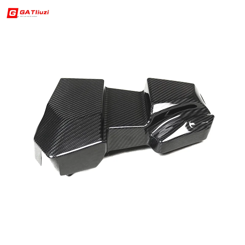 드라이 탄소 섬유 개조 ECU 커버, 엔진 구획 개조 릴레이 배터리 커버 보호 플레이트, BMW M3 M4 G80 G82 용