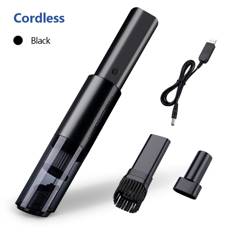 Car Vacuum Cleaner, Handheld Car Inside Use, Wireless Charging Portable Small High Power Super Powerful Suction
