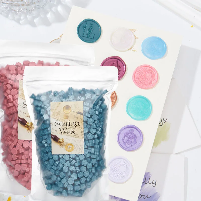 Lacquer Wax Particles for DIY Invitation Cards and Wax Sealing