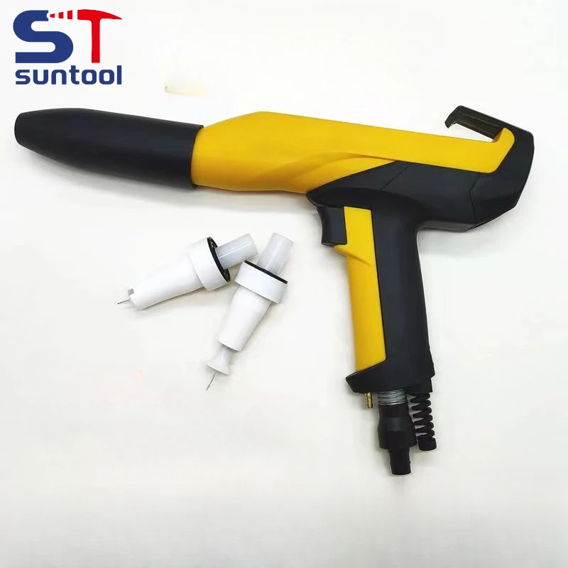 

Suntool electrostatic powder painting spray gun aftermarket optiflex 2 manual shell for GM03 with nozzle for coating machine