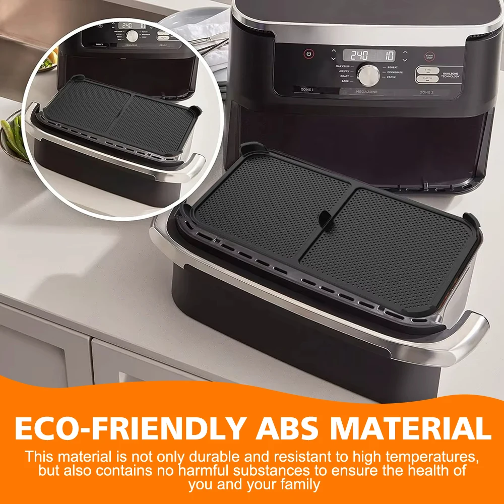 Air Fryer Splash Guard Nonstick Reusable Air Fryer Splash Pad Effective Grease Splatter Shield Ninja Airfryer AF500 Model splatter shield