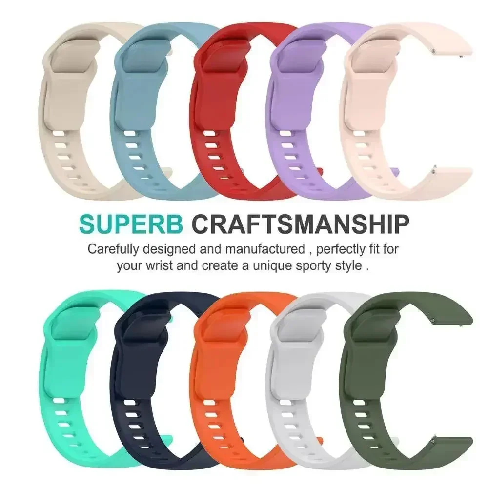 22mm Silicone Sport Band Wristband