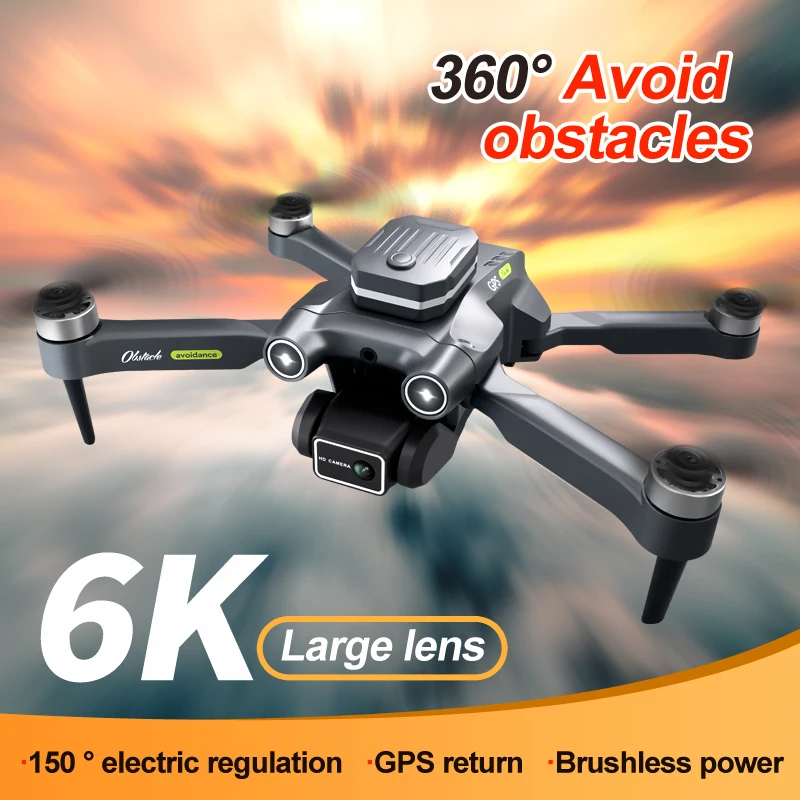 New H23 6K GPS Professional Brushless Drone 4K Dual Camera Quadcopter
