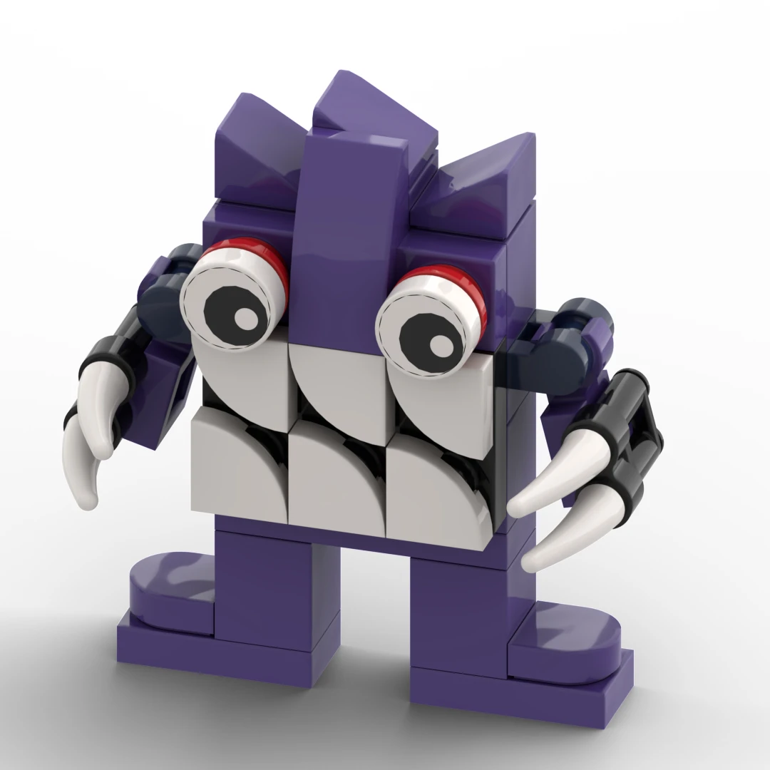 Monster Garden of BanBan Building Blocks Set for Kids Anime Action Figure Bricks DIY Toys for Children Xmas Birthday Gifts 6