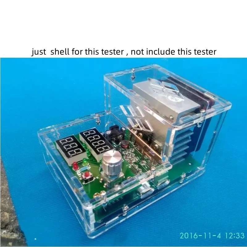Protect shell housing case for Constant current electronic load Discharge 9.99A 60W 30V battery tester lithium battery tester electronic load tester battery capacity tester