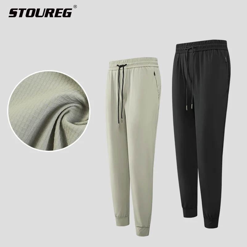 

Men's Running Sport Pants with Zipper Pockets,Training Football Joggings Sweatpants,Basketball Soccer Trousers Workout Pant