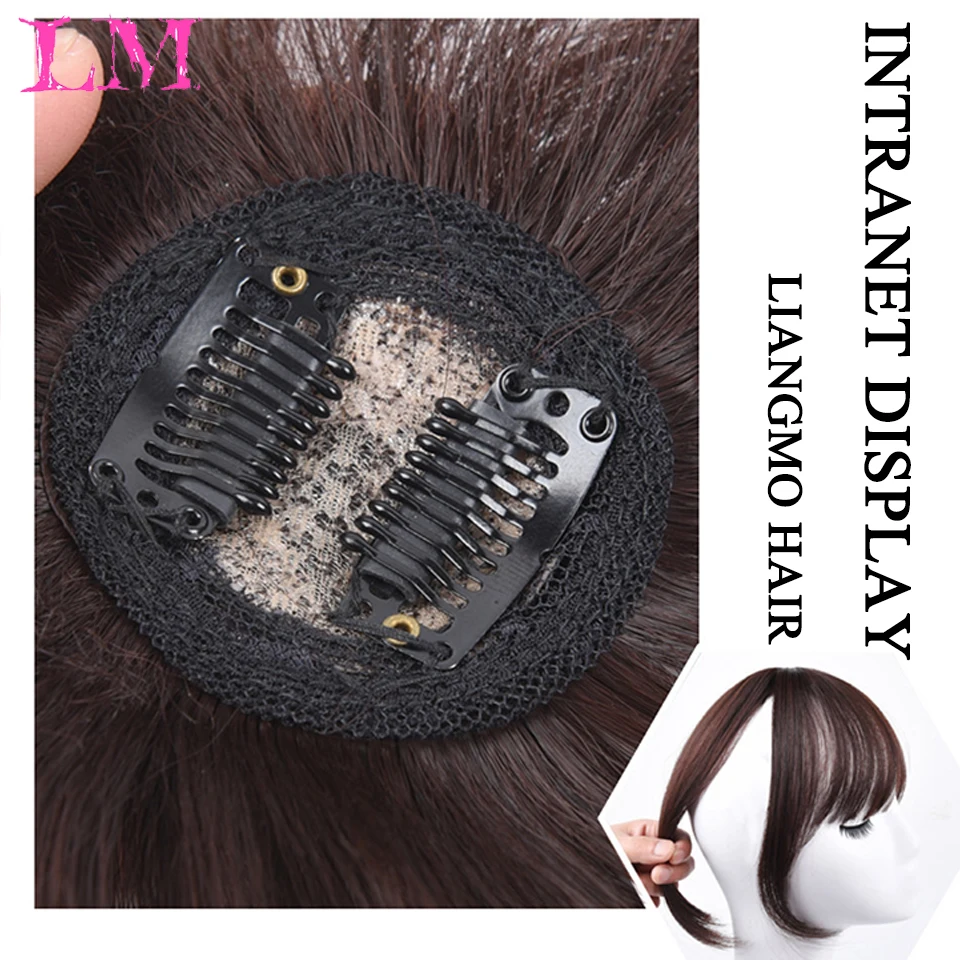 FOR Synthetic Bangs Clip-In Hair Extensions Red Pink Blonde Fake Fringe Hair Natural False Hairpiece For Women Clip In Bangs synthetic bangs synthetic hair extension