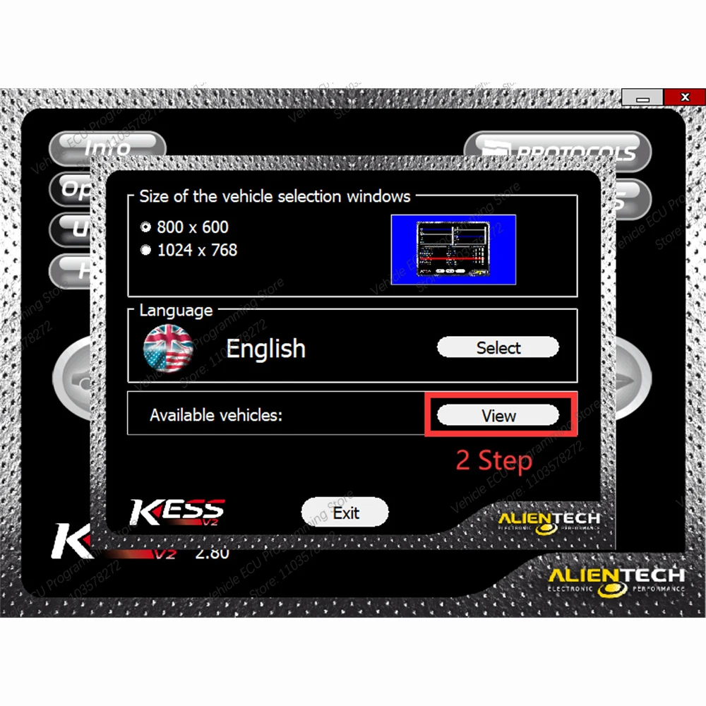 Kess V5.017 Online EU OBD2 Manager ECU programming tool Ksuite 2.80 Remap Kit 4 LED BDM Frame 22pcs Adapters ECU Flash Tool