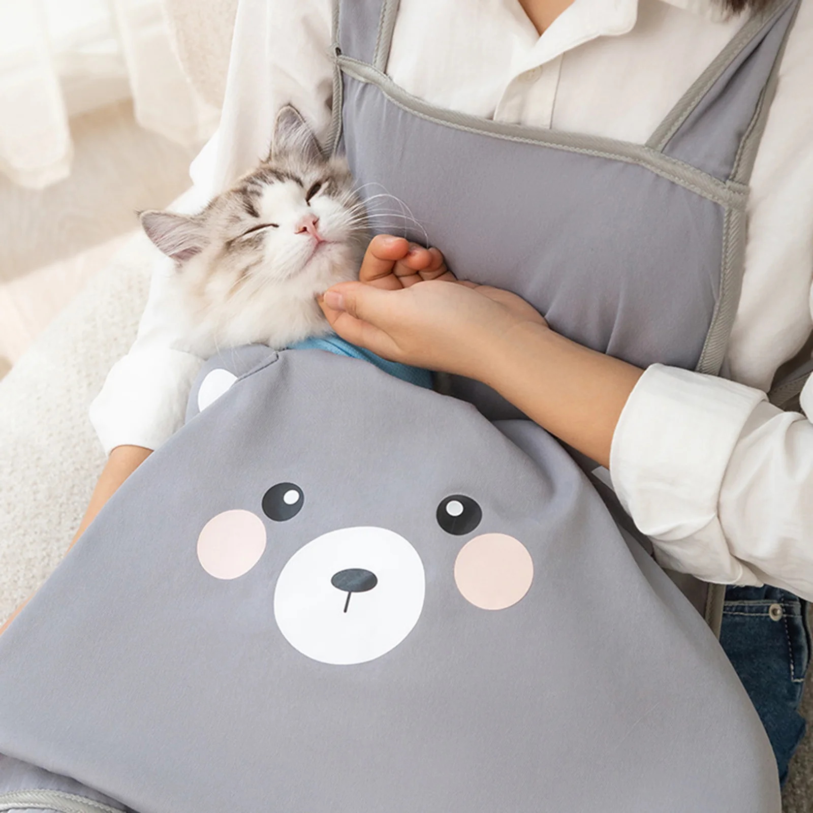Title 3, Pet Carrier Apron Soft with Pocket Portable Dog...