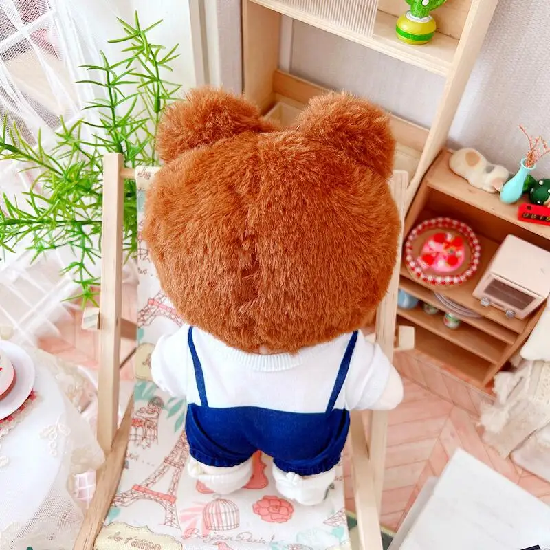 20cm Cute Idol Boy Doll Kawaii Stuffed Soft Cotton Plush Doll with Clothes for Girls Fans Collection Gifts Anime Game Periphery
