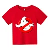Summer Boys/Girls 4-14t Cartoon Cotton Funny Ghostbusters Game Print Short Sleeve Children T-Shirt 3