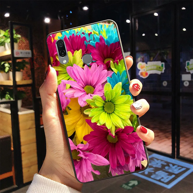 Фото Силиконовый чехол для Huawei Honor Play COR-L29 COR L29, милые чехлы из ТПУ, чехол для телефона Honor Play, задняя крышка, чехлы, сумки №5