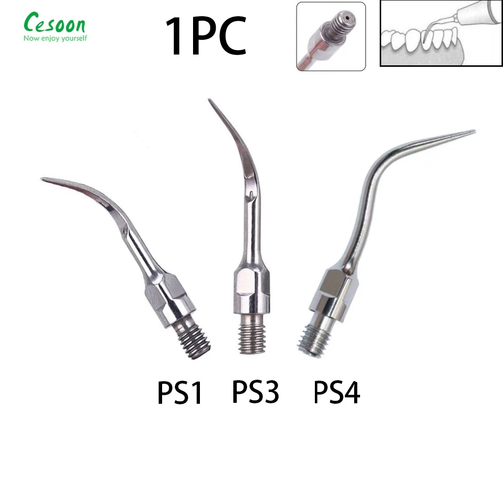 

1Pc Dental Ultrasonic Scaler Scaling Tips Periodontics Tip PS1 PS3 PS4 For SIRONA Handpieces Endodontics Dentist Laboratory Tool