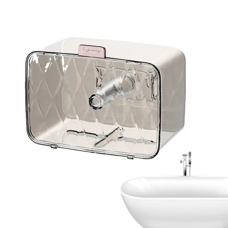 

Wall Mounted Tissue Holder Box Toilet Paper Tissue Box Dispenser Wall Mount Wet Wipes Box Holder Dispenser Cover Case For Home